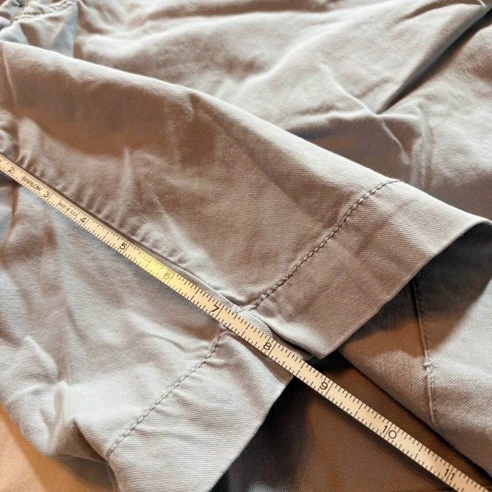 Tommy Bahama Chino Shorts Mens 38 Khaki Tan Tencel Cotton Stretch Casual Summer